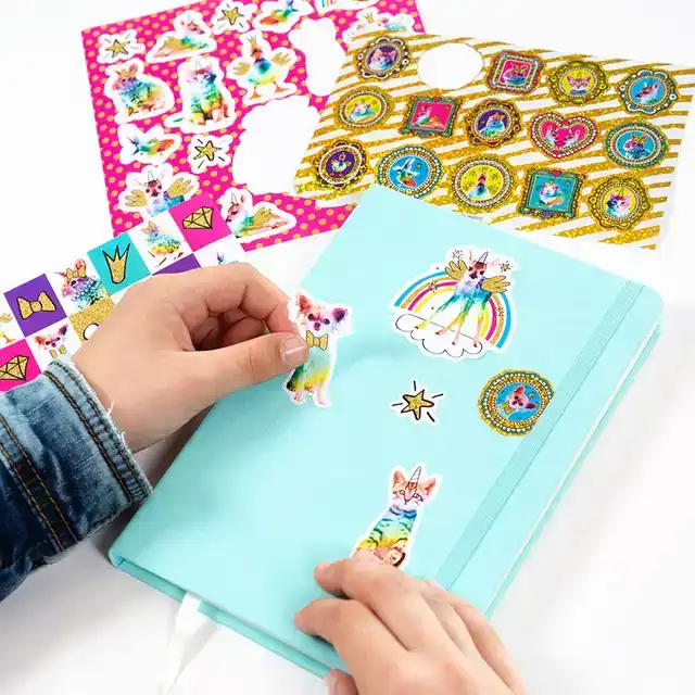 STICKERSET TOTUM RAINBOW PETS