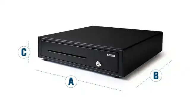 KASSALADE SAFESCAN SD-4141 ZWART