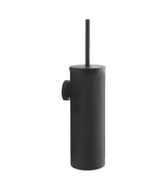 TOILETBORSTELSET BLACKSATINO METAAL
