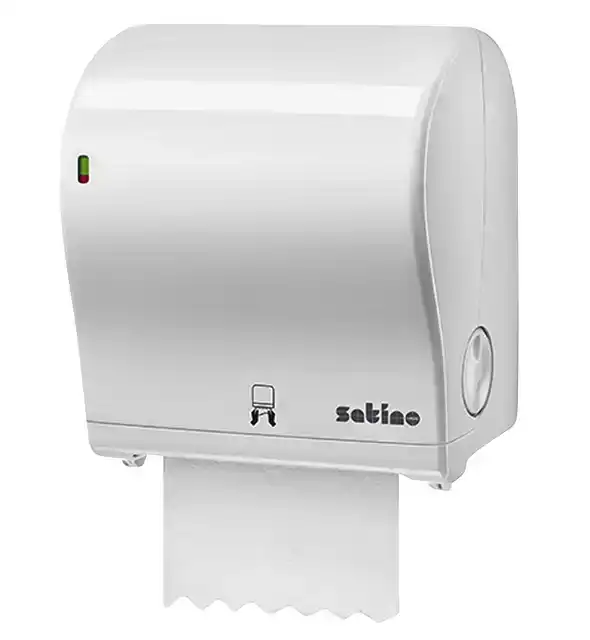 HANDDOEKROLDISPENSER SATINO PT1 MANUEEL