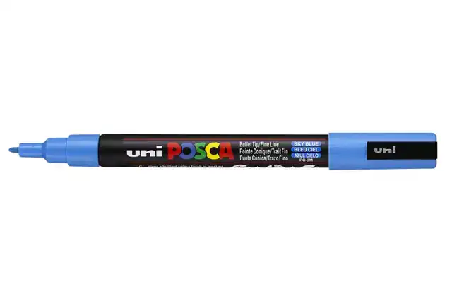 VERFSTIFT POSCA PC3M F HEMELSBLAUW