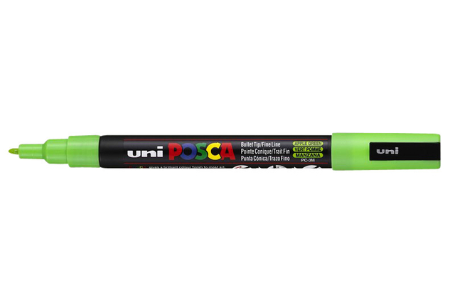 VERFSTIFT POSCA PC3M F APPELGROEN