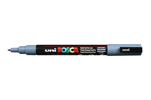 VERFSTIFT POSCA PC3M F LEISTEENGRIJS