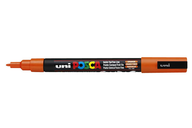 VERFSTIFT POSCA PC3M F DONKERORANJE