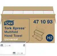 HANDDOEK TORK H2 UNIVERSAL 1LAAGS WIT