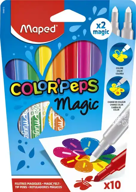 VILTSTIFT MAPED COLOR'PEPS MAGIC SET Ã¡