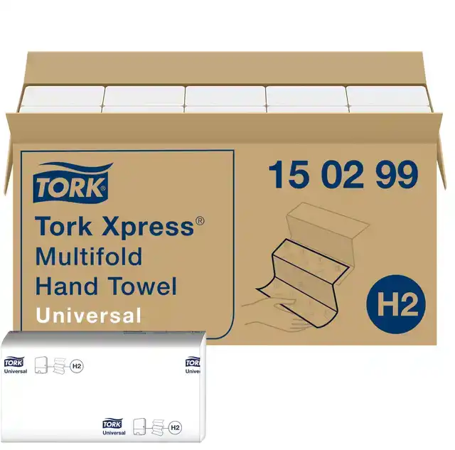 HANDDOEK TORK H2 UNIVERSAL 2LAAGS