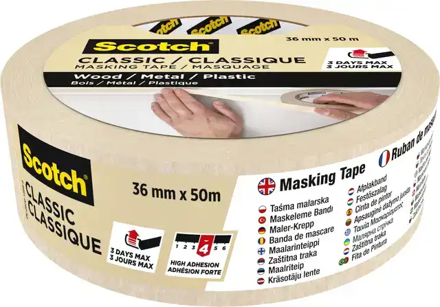 AFPLAKTAPE SCOTCH CLASSIC 36MMX50M
