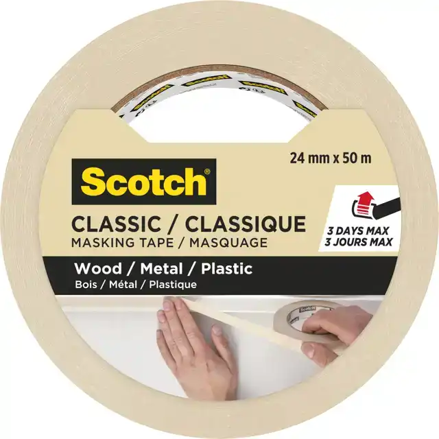 AFPLAKTAPE SCOTCH CLASSIC 24MMX50M