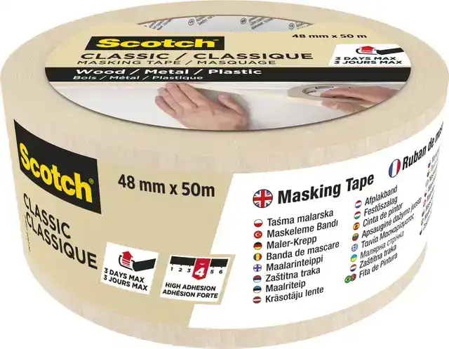 AFPLAKTAPE SCOTCH CLASSIC 48MMX50M