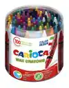 WASKRIJT CARIOCA MAXI POT 100 STUKS