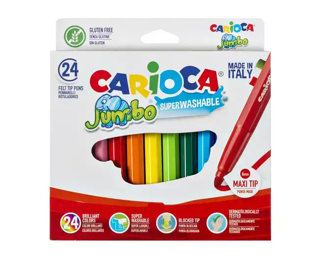 VILTSTIFTE CARIOCA JUMBO MAXI ASSORTI