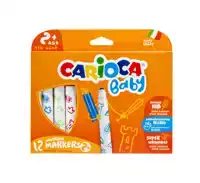 VILTSTIFTEN CARIOCA BABY SET 12 KLEUREN
