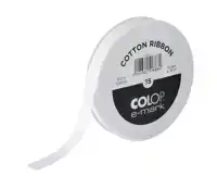LINT COLOP EMARK 15MMX25M WIT