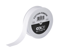 LINT COLOP EMARK 25MMX25M WIT