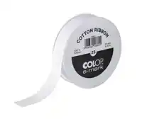 LINT COLOP EMARK 25MMX25M WIT