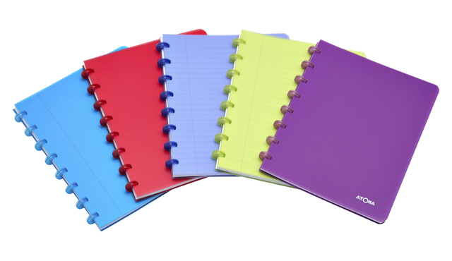 SCHRIFT ATOMA A5 BLANCO 144BLZ 90GR PP