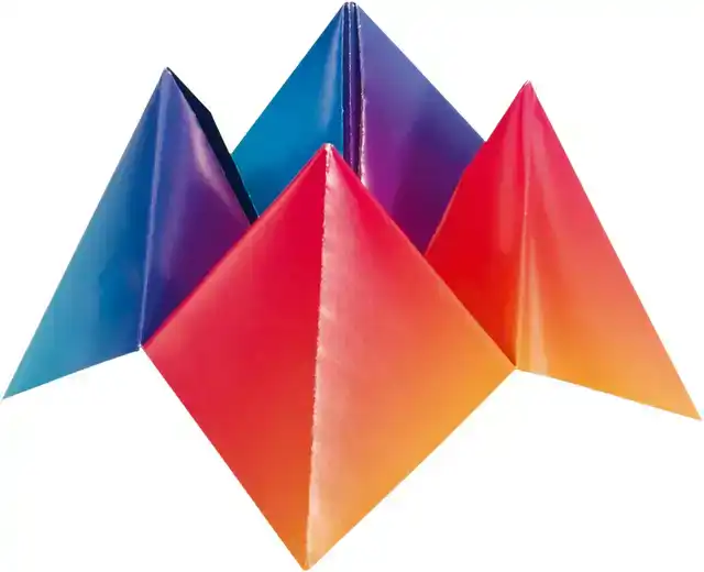 VOUWBLAADJES FOLIA 100GR 15X15CM 100V