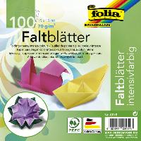 ORIGAMI PAP FOLIA 70GR 15X15CM 100 VEL