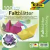ORIGAMI PAP FOLIA 70GR 20X20CM 100 VEL
