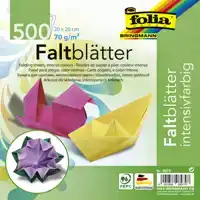 ORIGAMI PAP FOLIA 70GR 20X20CM 500 VEL