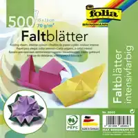 ORIGAMI PAP FOLIA 70GR 15X15CM 500 VEL