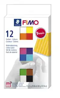 FIMO® SOFT BASIC SET 12X25 GR