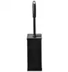 TOILETBORSTELSET QUARTZLINE RVS ZWART