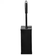TOILETBORSTELSET QUARTZLINE RVS ZWART
