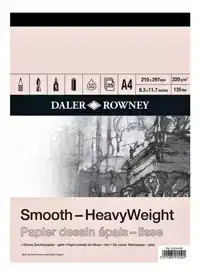 TEKENPAPIER DALER ROWNEY SMOOTH 220GR