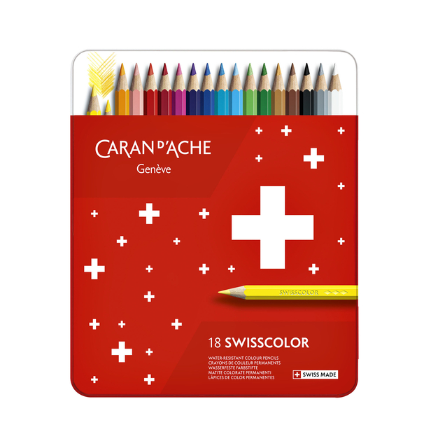 KLEURPOTLODEN CARAN D'ACHE SWISSCOLOR