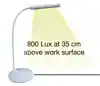 BUREAULAMP UNILUX NELLY LED WIT