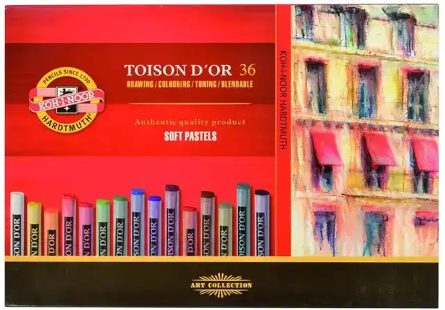 PASTELKRIJT KOH I NOOR TOISON 8515 ROND
