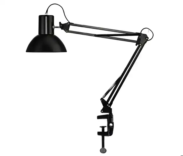 BUREAULAMP UNILUX SUCCESS 66 LED ZWART