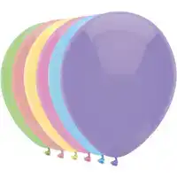 BALLON HAZA UNI 30CM 100 STUKS PASTEL