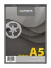 SCHRIJFBLOK AURORA A5 LIJN 80VEL 80GR