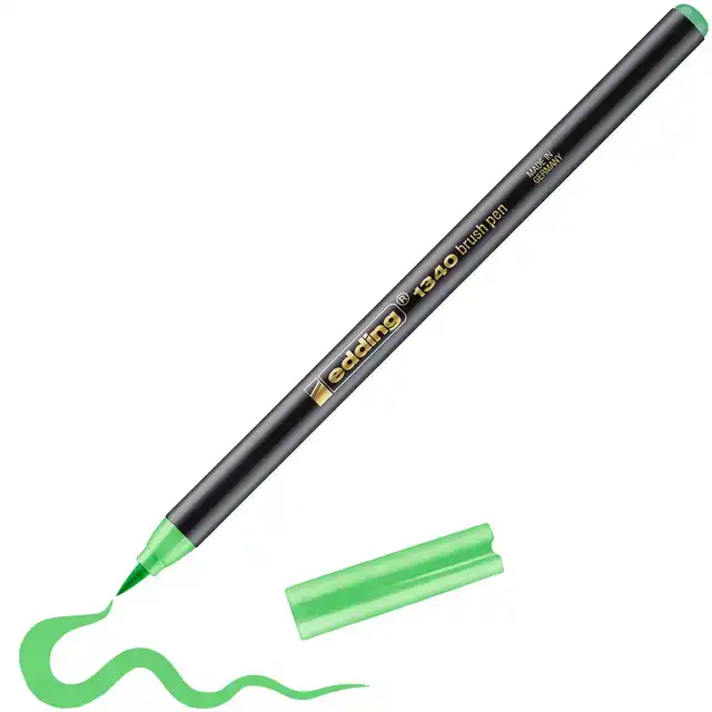 BRUSHPEN EDDING 1340 LICHTGROEN
