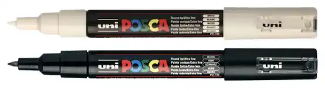 VERFSTIFT POSCA PC1MC EF ZWART