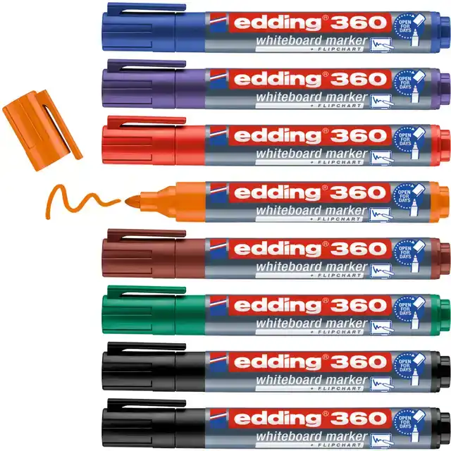 WHITEBOARDMARKER EDDING 360 ROND