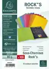 VOUWMAP EXACOMPTA ROCKS A4 80G ASSORTI