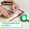 PLAKBAND 3M SCOTCH 19MMX25M ONZICHTBAAR