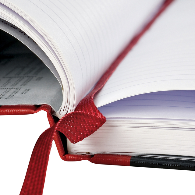 NOTITIEBOEK OXFORD BLACK N' RED A5