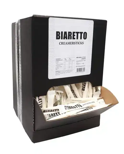KOFFIECREAMER BIARETTO STICKS 2.5GRAM