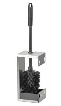 TOILETBORSTELSET QUARTZLINE RVS ZILVER