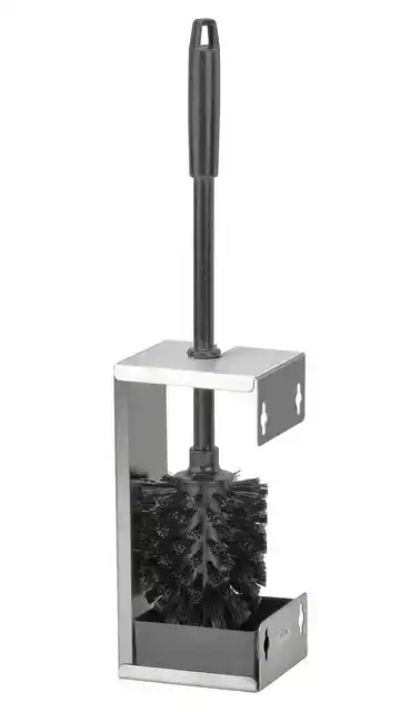 TOILETBORSTELSET QUARTZLINE RVS ZILVER