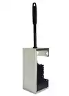 TOILETBORSTELSET QUARTZLINE RVS ZILVER