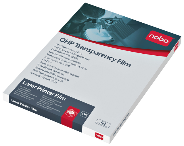 TRANSPARANT NOBO VOOR LASERPRINTERS 50