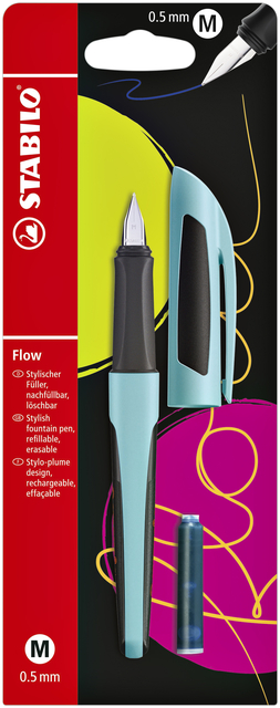 VULPEN STABILO FLOW SPORTY M PURISTBLUE