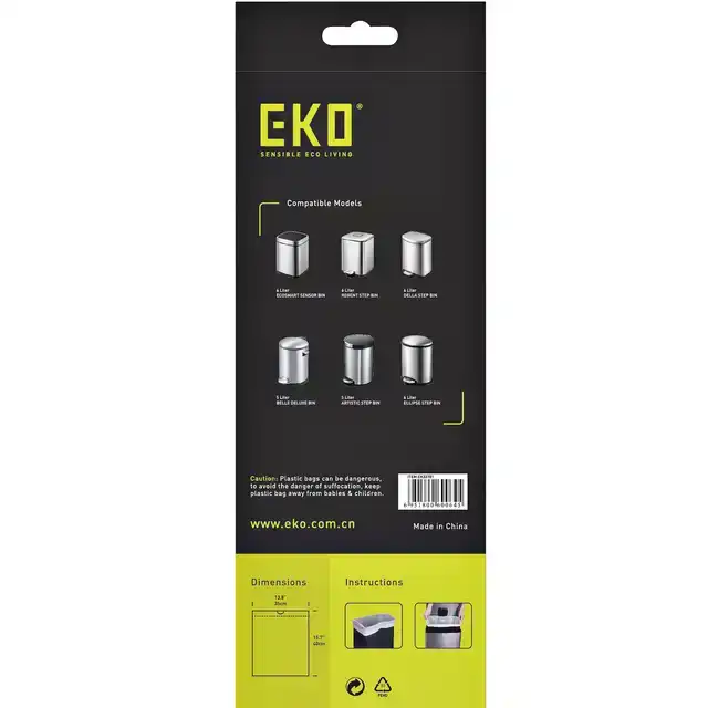 AFVALZAK EKO MDPE TYPE A TREKB 35X40CM