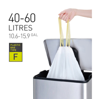 AFVALZAK EKO MDPE TYPE F TREKB 64X75CM